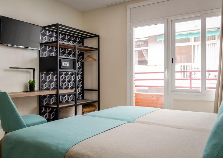 Twin/double room Ronda House Hotel Barcelona Twin/double room Ronda House Hotel Barcelona